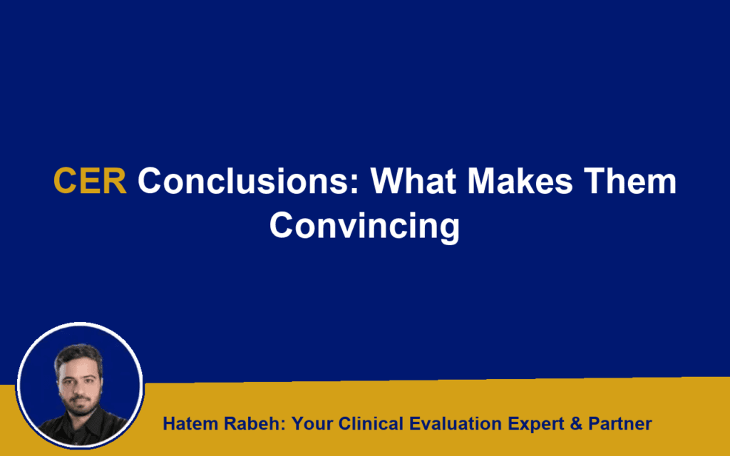 CER Conclusions: What Makes Them Convincing