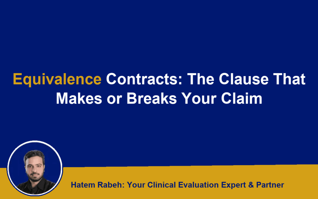 Equivalence Contracts: The Clause That Makes or Breaks Your Claim
