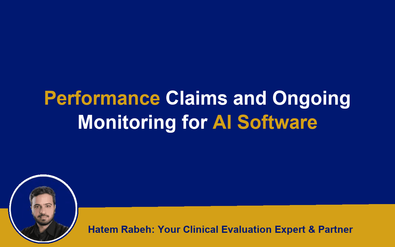 Performance Claims and Ongoing Monitoring for AI Software