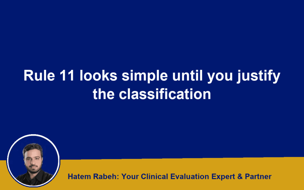 Rule 11 looks simple until you justify the classification