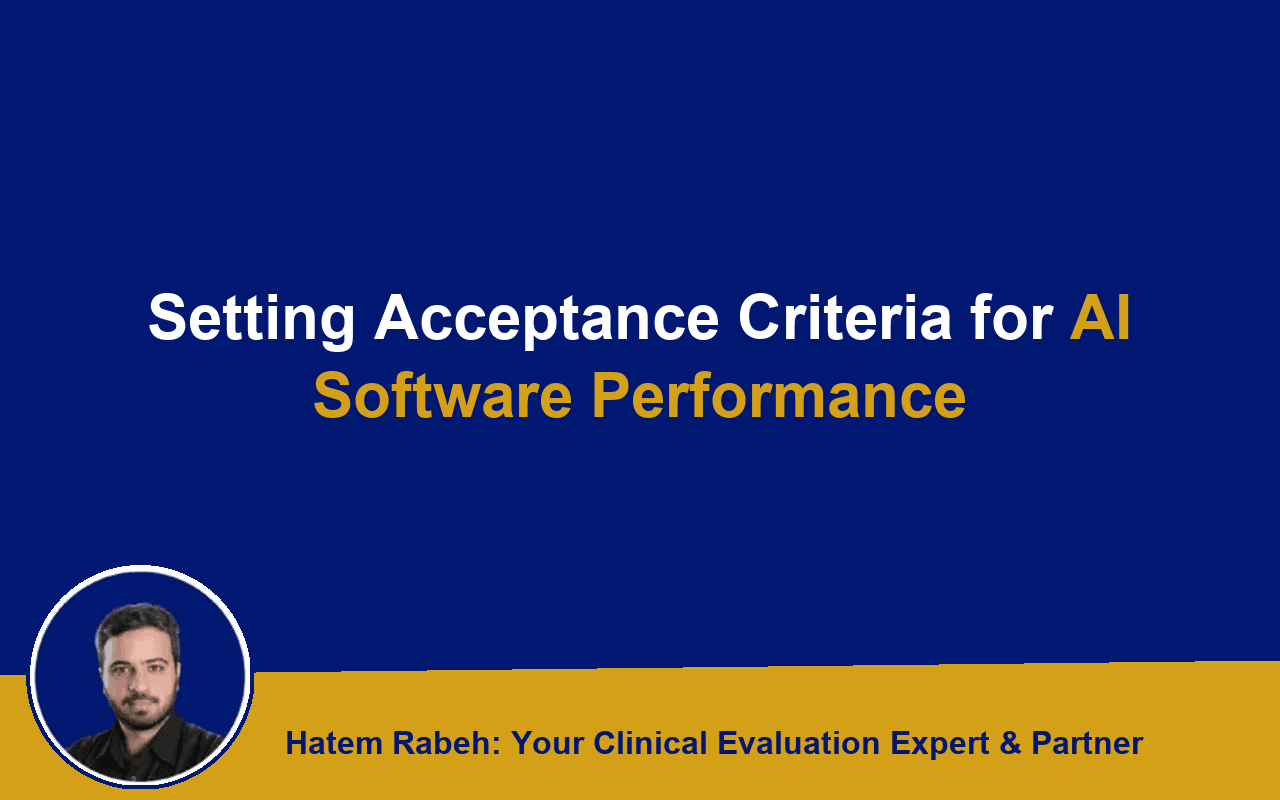 Setting Acceptance Criteria for AI Software Performance