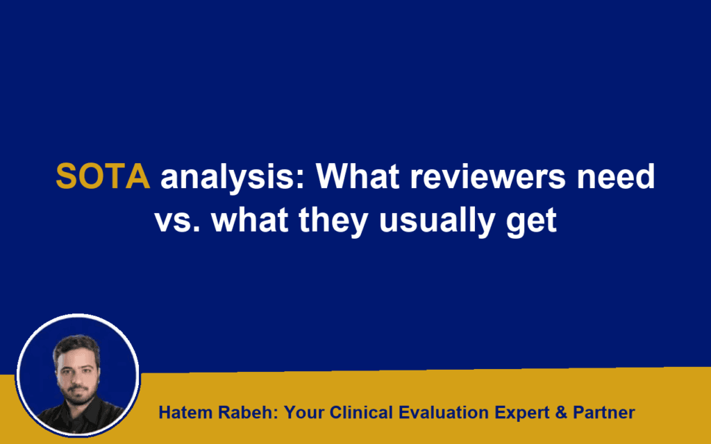 SOTA analysis: What reviewers need vs. what they usually get