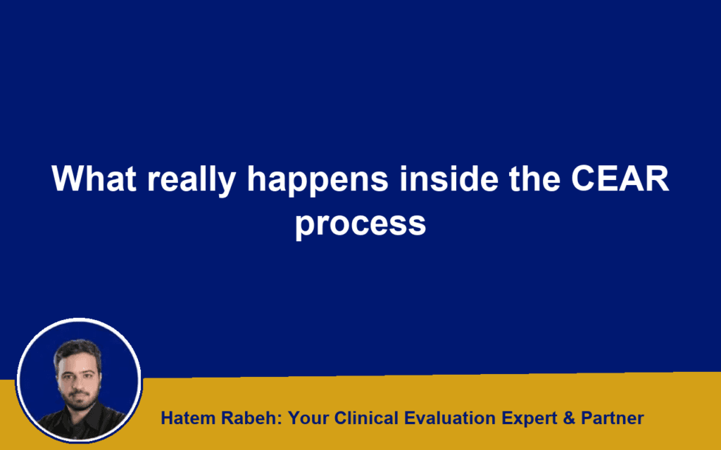 What really happens inside the CEAR process