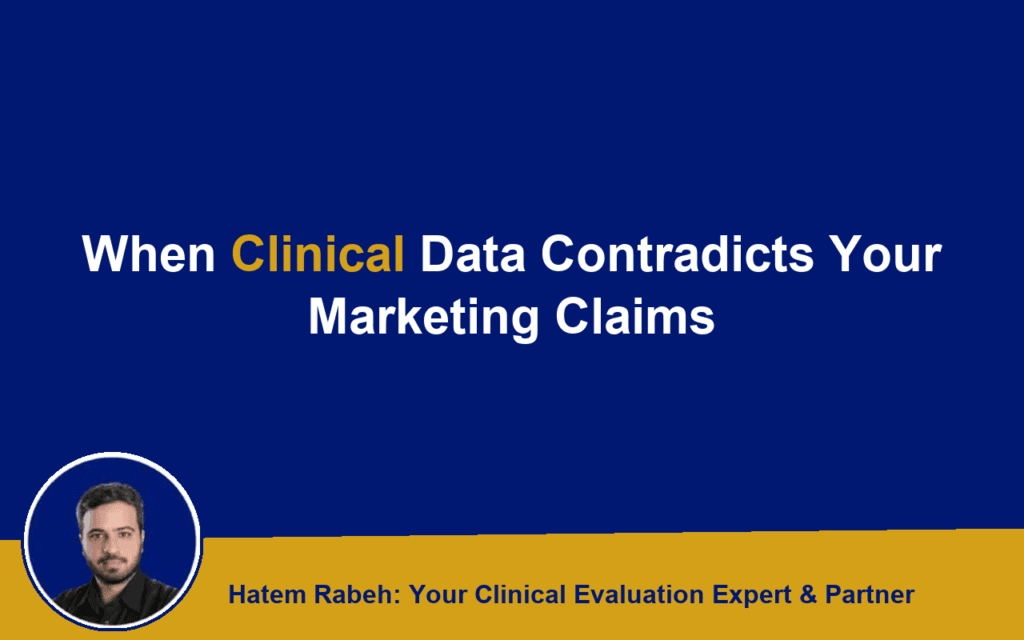 When Clinical Data Contradicts Your Marketing Claims