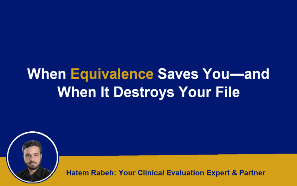When Equivalence Saves You, and When It Destroys Your File