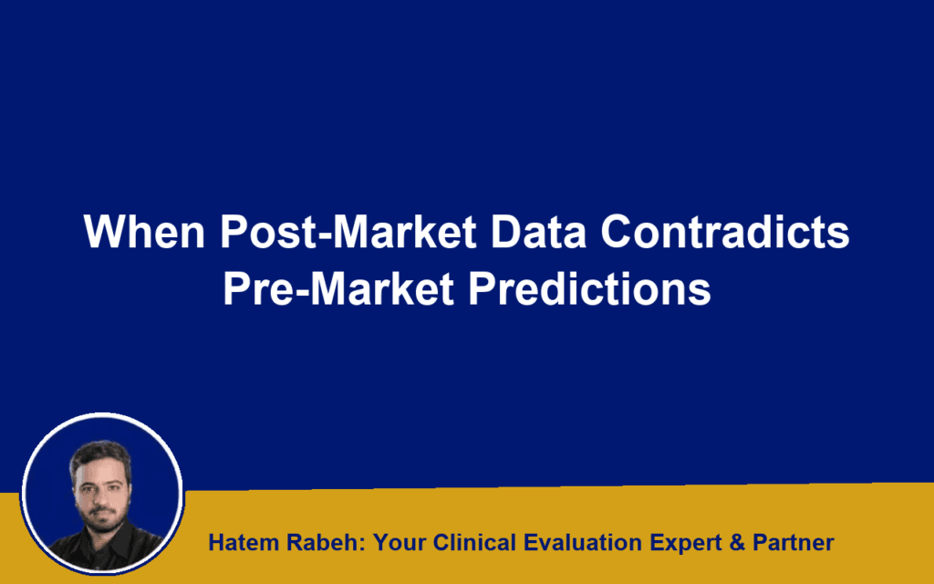 When Post-Market Data Contradicts Pre-Market Predictions