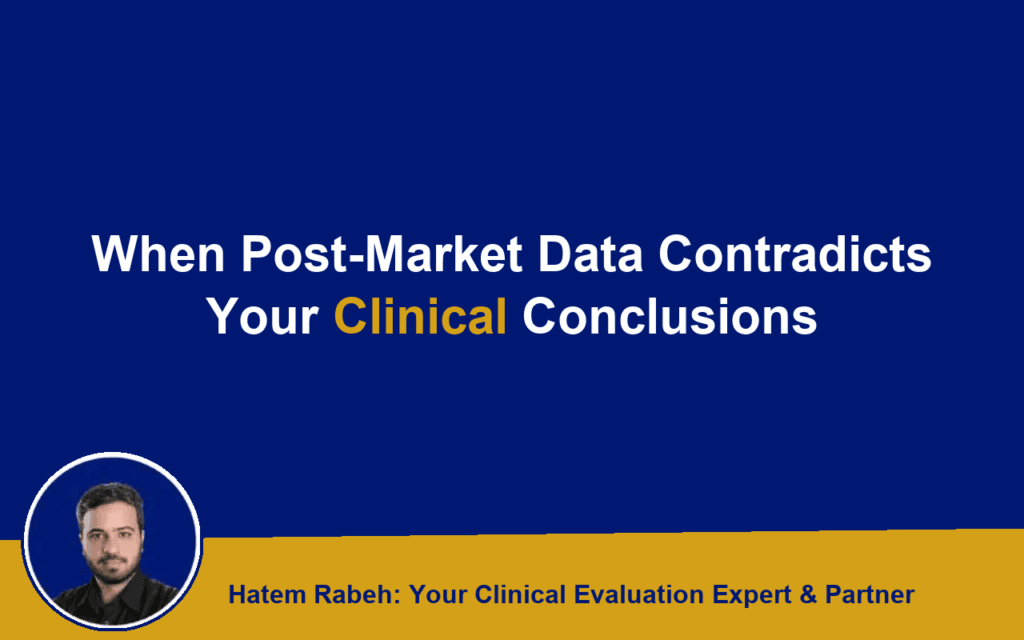 When Post-Market Data Contradicts Your Clinical Conclusions