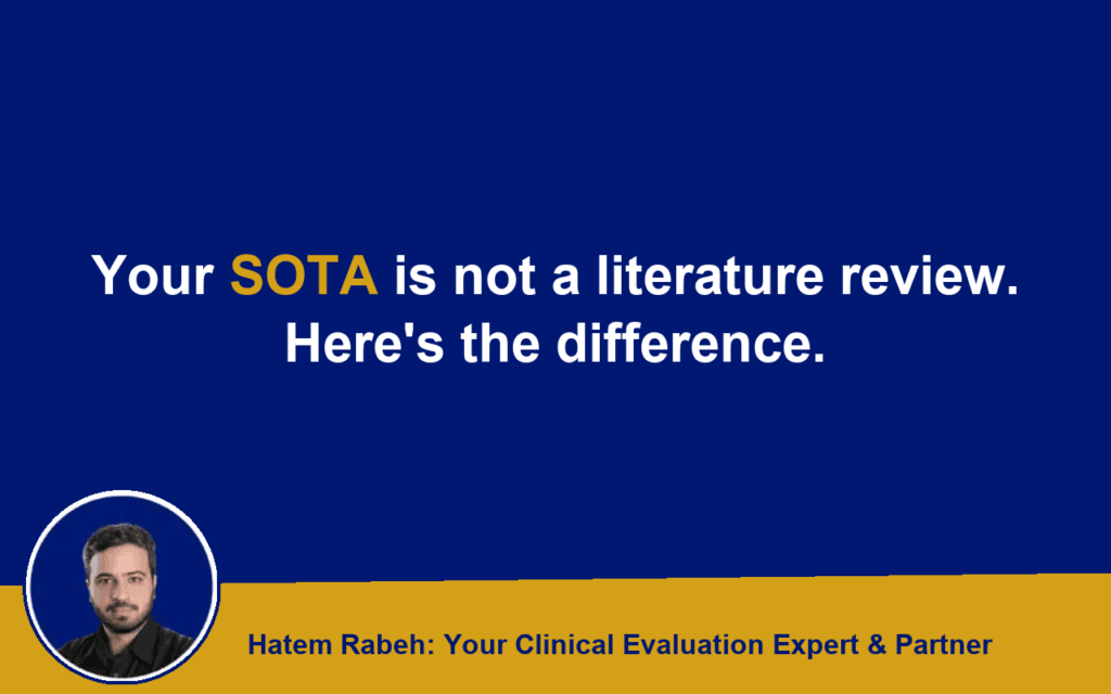 Your SOTA is not a literature review. Here’s the difference.